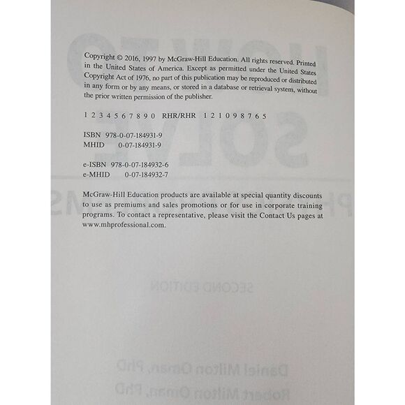 How to Solve Physics Problems by Robert Milton Oman and Daniel Milton Oman - Picture 2 of 5